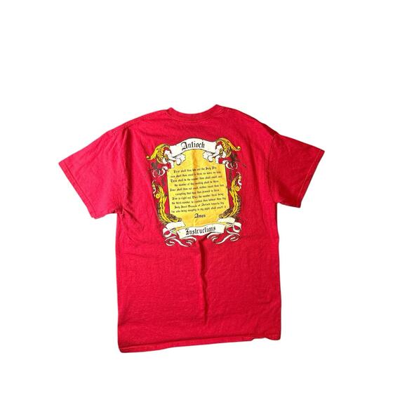 Vtg 90s Liquid Blue Holy Hand Grenade of Antioch Tee Christian Y2K- Size M - Picture 4 of 7